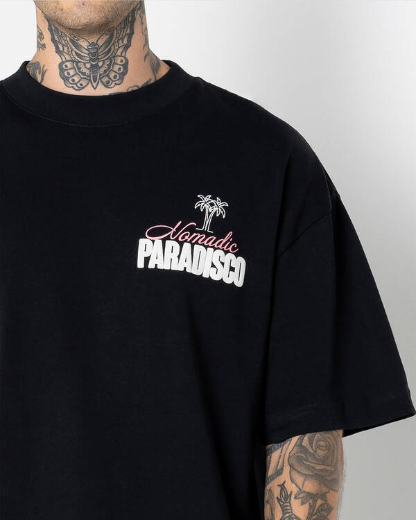 Nomadic Paradise Spinning Street T-Shirt for Mens