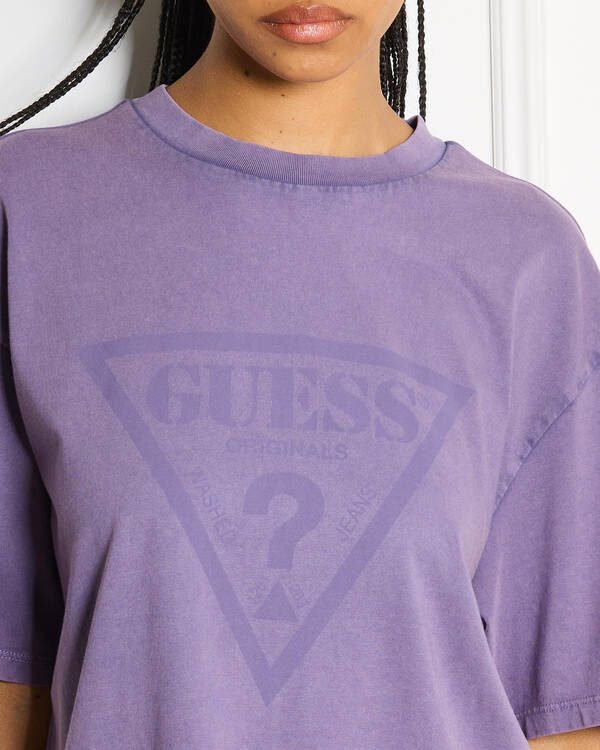 GUESS Vintage Triangle T-Shirt for Womens