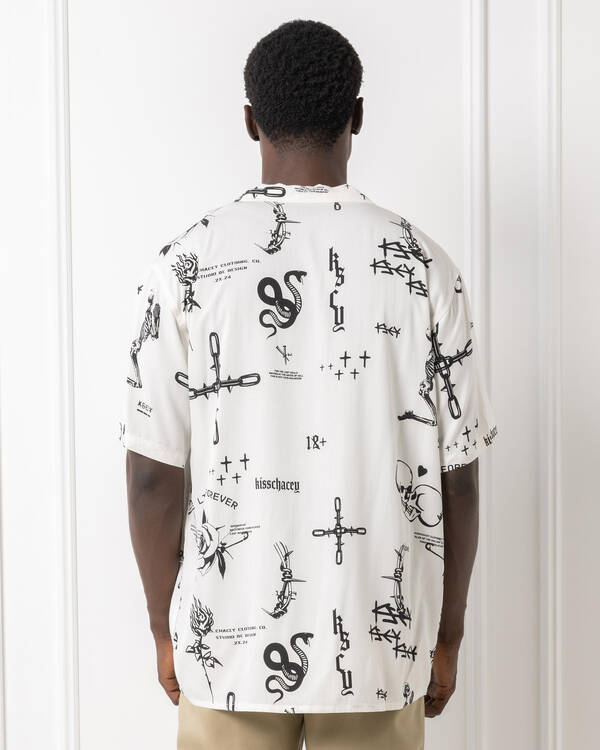 Kiss Chacey The Kiss Relaxed Resort Short Sleeve Shirt for Mens