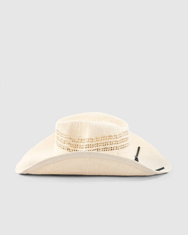 Rusty Rowdy Cowboy Straw Hat for Womens