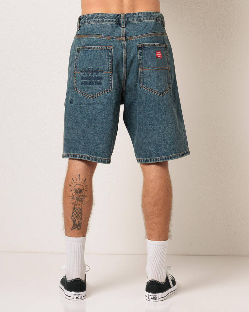 Worship Supplies Scratch Big Dawg Jean Shorts for Mens