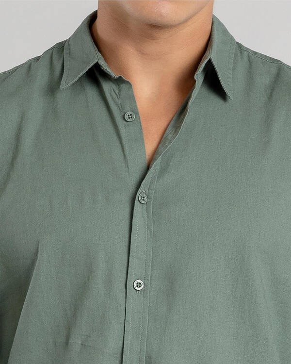 Skylark Hemp Long Sleeve Shirt for Mens