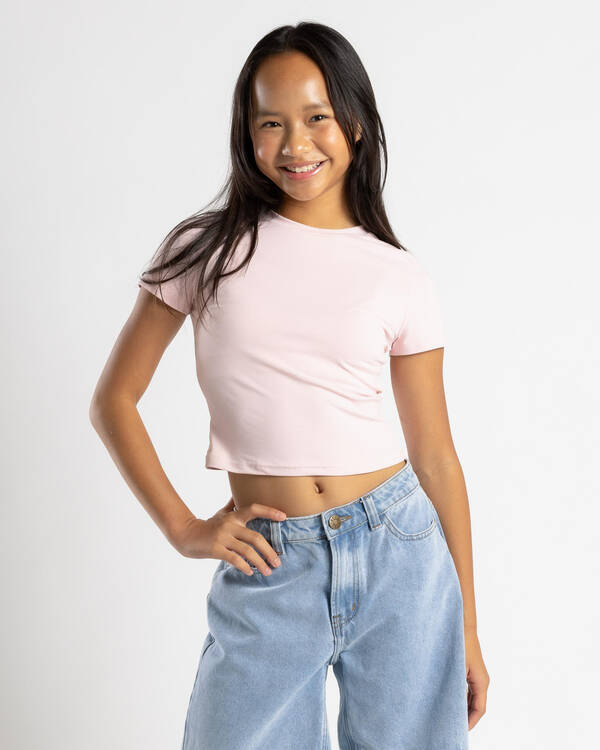 Ava And Ever Girls' Basic Super Soft Tee for Womens