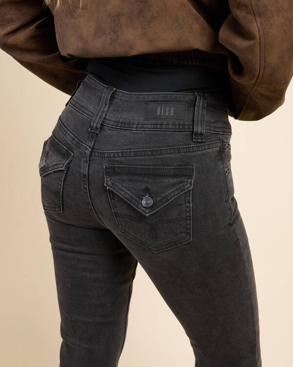 DESU Jawbreaker Low Waist Flare Jeans for Womens