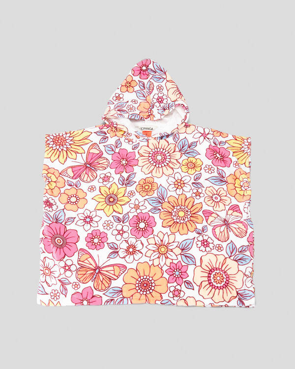 Topanga Toddlers' Bouquet Hooded Towel for Womens
