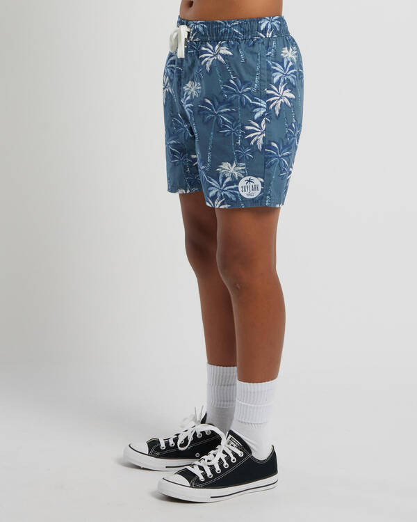 Skylark Boys' Subtropic Elastic Waist Shorts for Mens