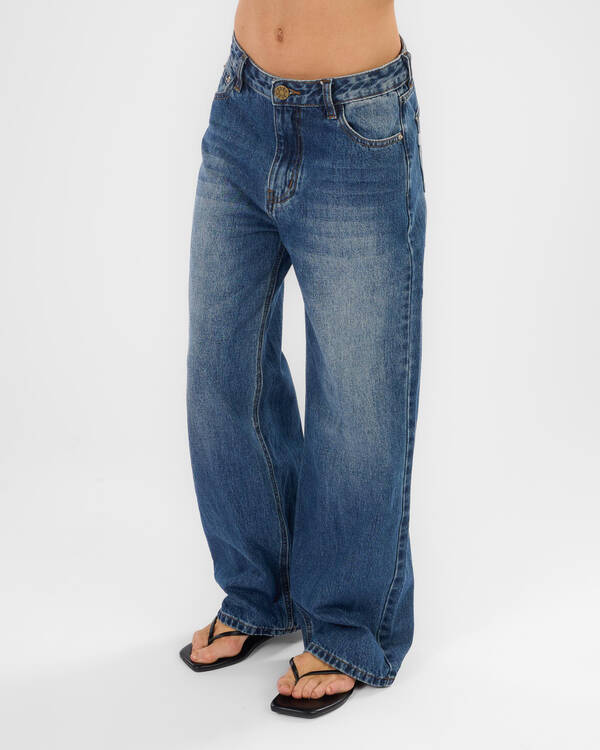 DESU Girls' Icon Straight Leg Jeans for Womens