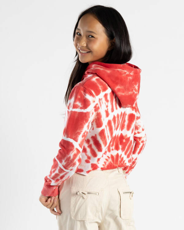 Santa Cruz Girl's SC Tropic Strip Front Hoodie for Womens