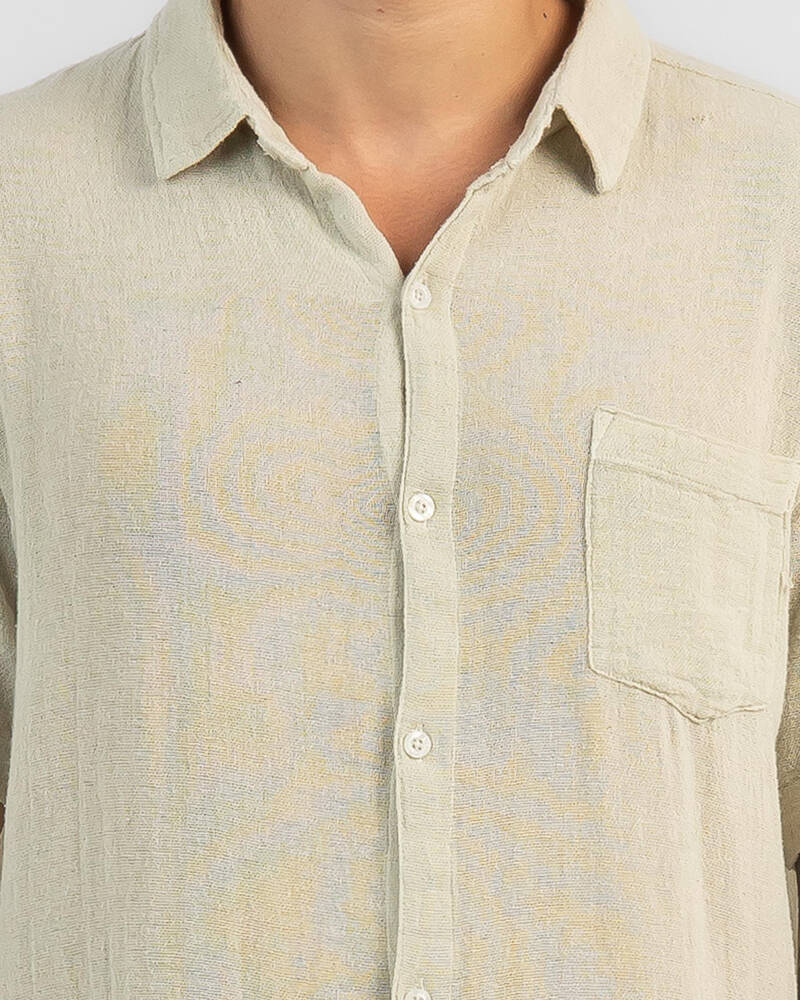 Silent Theory Hemp Short Sleeve Shirt for Mens