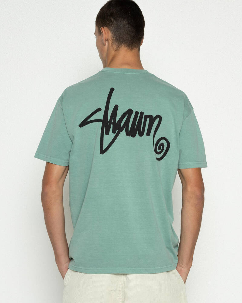 S-Double Shawn Script T-Shirt for Mens