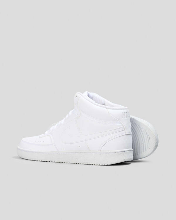 Nike Womens Court Vision Mid Next Nature Shoes for Womens