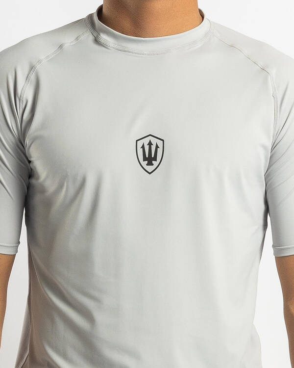 Far King Relaxed Fit Short Sleeve Rash Vest for Mens