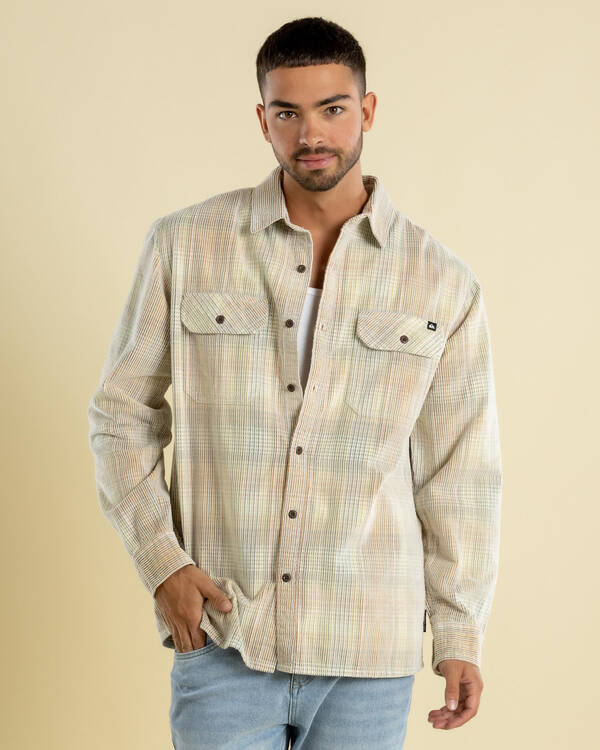Quiksilver Venture Cord Long Sleeve Shirt for Mens