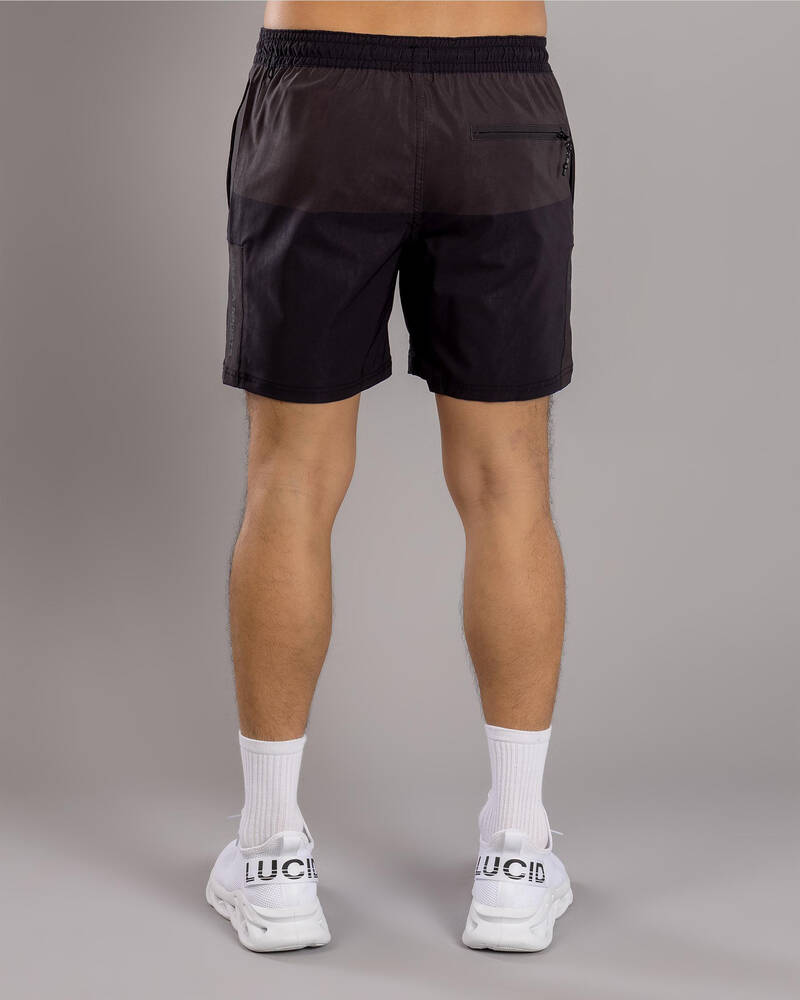 Sparta Bicolour Elastic Waist Shorts for Mens