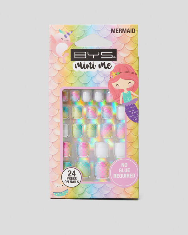 Get It Now MINI ME MERMAID PRESS ON NAIL PACK for Womens
