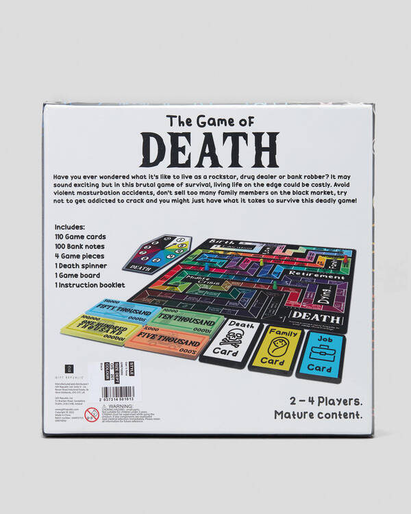Get It Now Game Of Death for Unisex