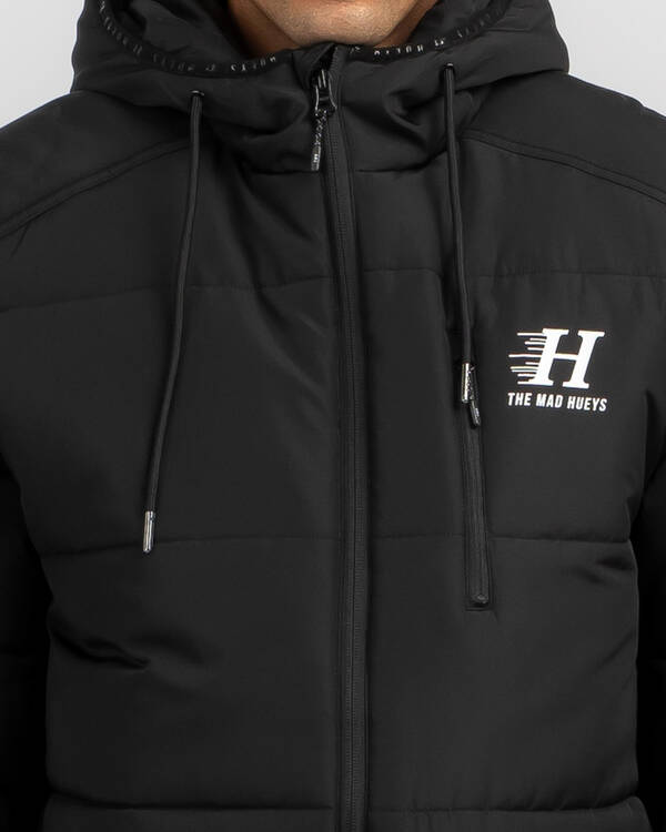 The Mad Hueys Hurricane Hooded Puffer Jacket for Mens