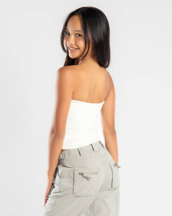 Ava And Ever Girls' Basic Knit Tube Top for Womens