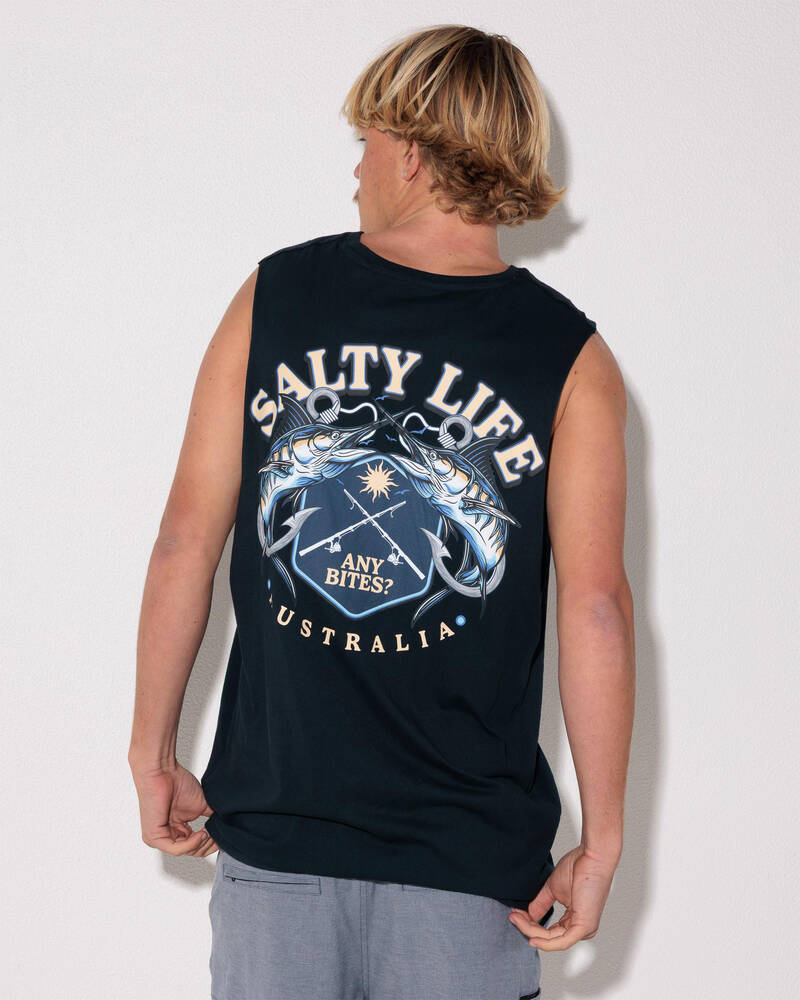 Salty Life Angler's Dream Muscle Tank for Mens