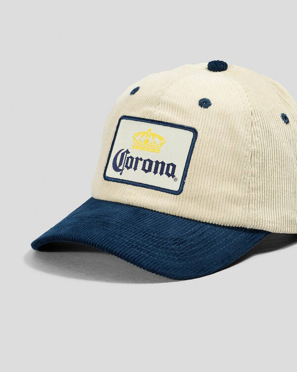 Corona Corona Logo Cord Strapback Cap for Mens