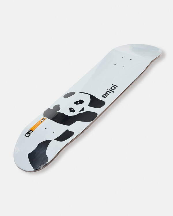 Enjoi Whitey Panda R7 8.5" Skateboard Deck for Unisex