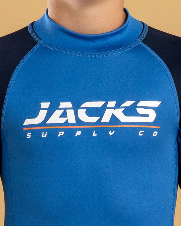 Jacks Boys' Rapid Long Sleeve Rash Vest for Mens