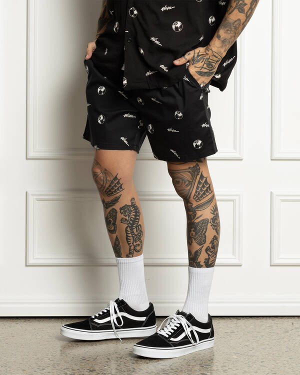 Wndrr 8 Ball Beach Shorts for Mens