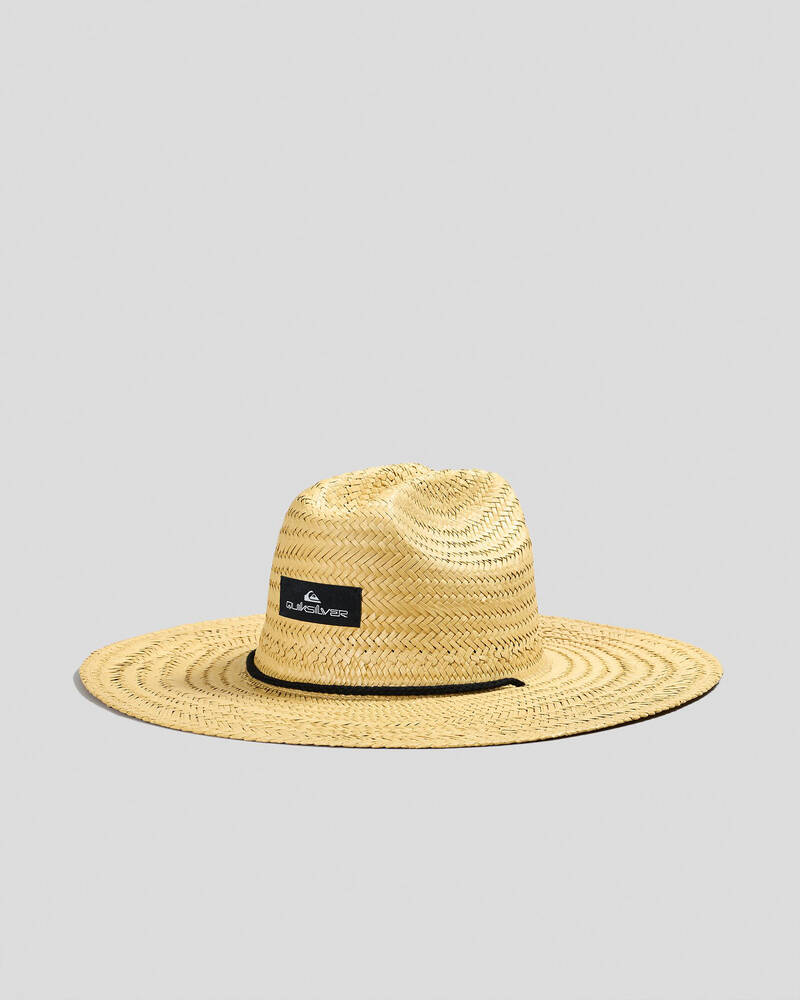 Quiksilver Pierside Packable Straw Hat for Mens