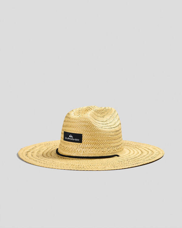 Quiksilver Pierside Packable Straw Hat for Mens