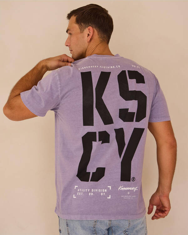 Kiss Chacey Reinforced Relaxed T-Shirt for Mens