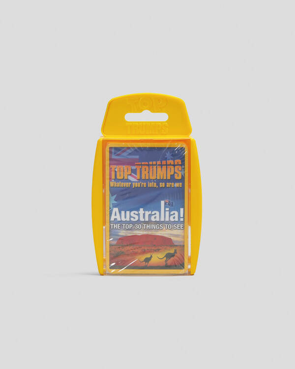 Top Trumps Australia: Top 30 Things to See for Unisex
