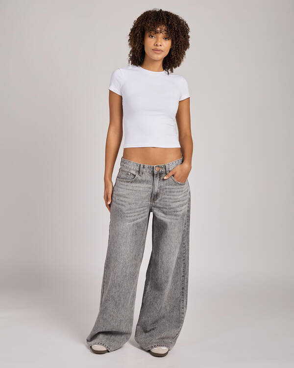 DESU Soho Wide Leg Jeans for Womens