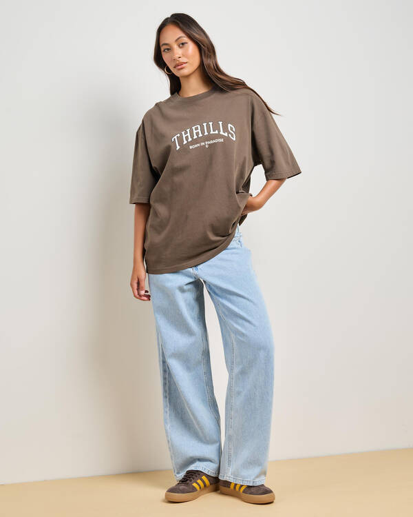 Thrills Home Advantage Oversized T-Shirt for Womens
