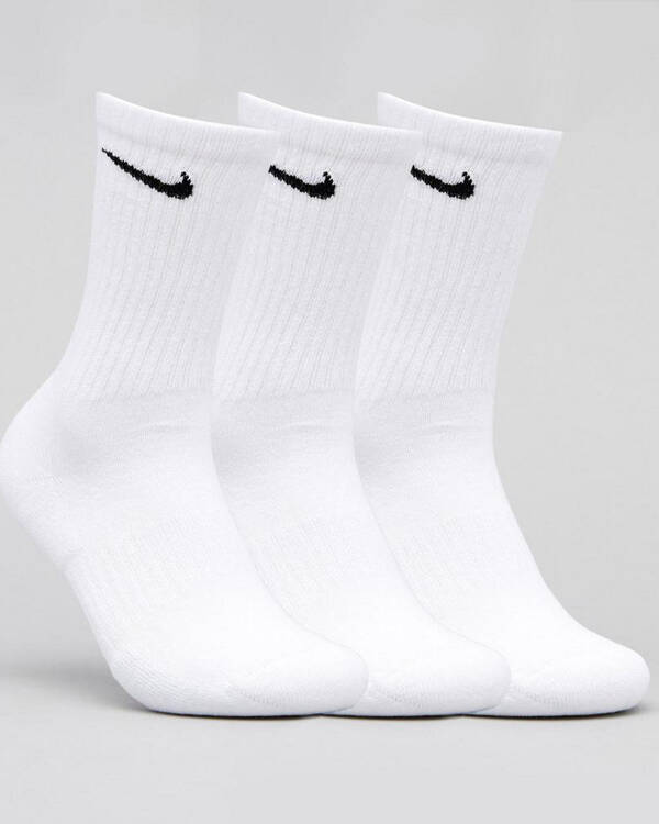Nike Everyday Cushion Crew Socks 3 Pack for Mens