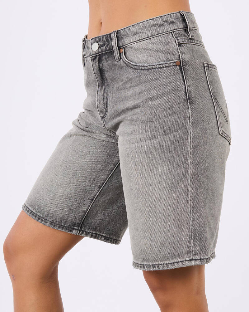 Wrangler Mid Farrah Shorts for Womens