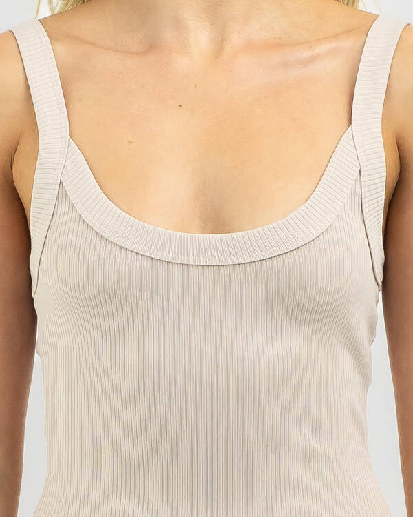 Ava And Ever Ayla Basic Rib Tank Top for Womens