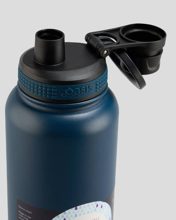 Oasis Stainless Steel 1.1L Challenger Drink Bottle for Unisex
