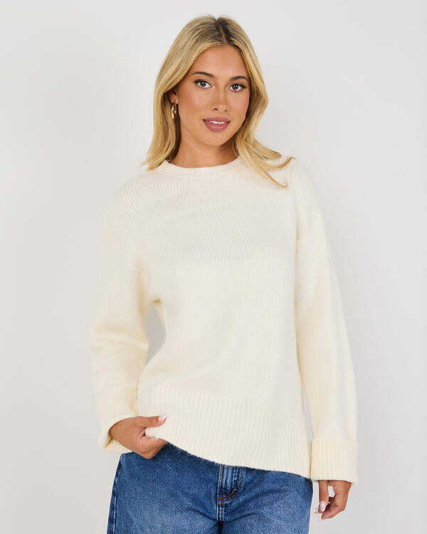 Mooloola Athena Crew Neck Knit Jumper for Womens