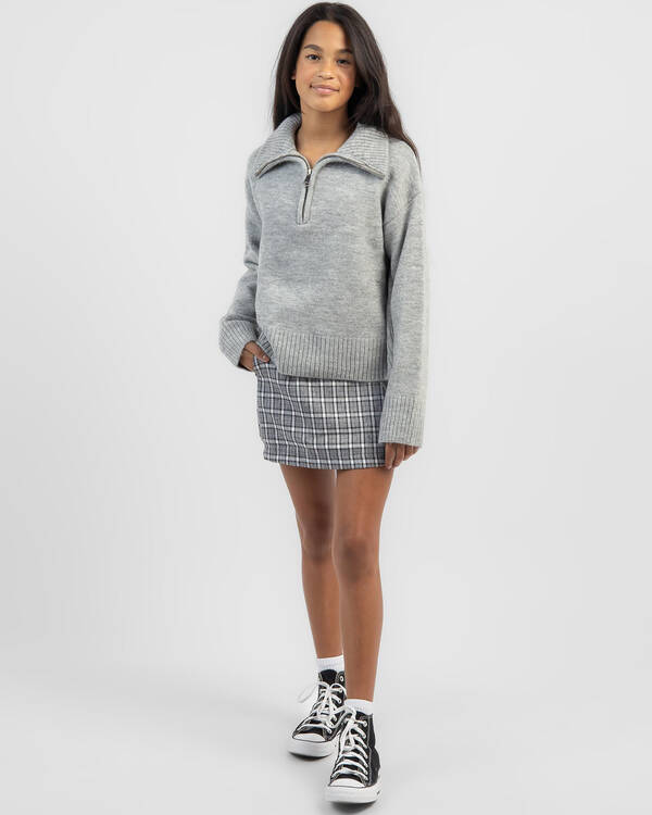 Ava And Ever Girls' Stanford Collared Knit Jumper for Womens