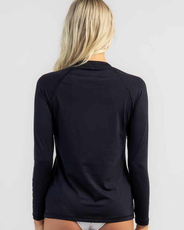 Roxy Essentials Long Sleeve Rash Vest for Womens