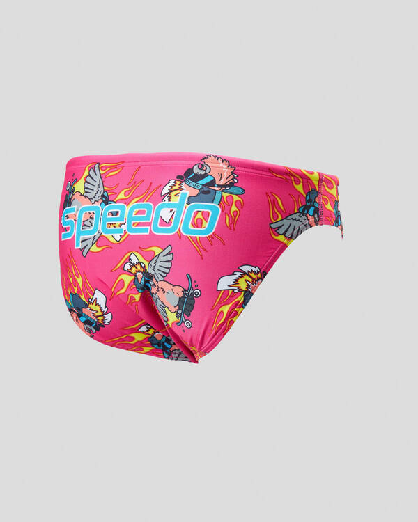 Speedo Flaming Galah Swim Briefs for Mens