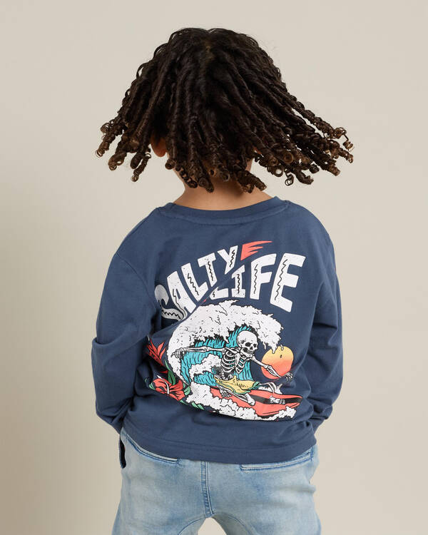 Salty Life Toddlers' Ferocious Long Sleeve T-Shirt for Mens