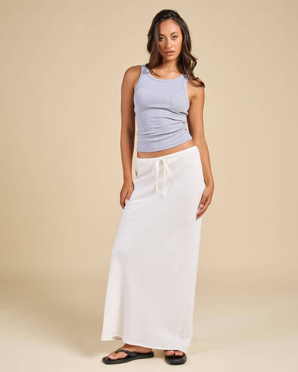 Rhythm Bias Cut Maxi Skirt for Womens