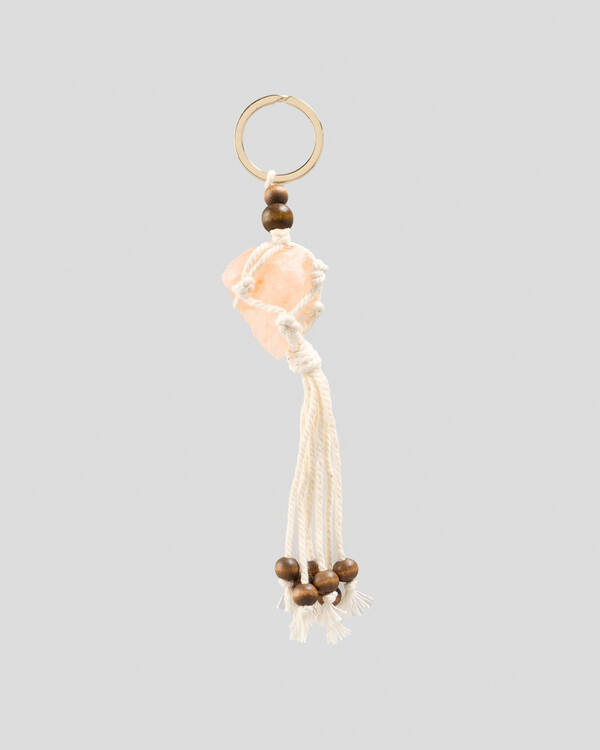 Karyn In LA Crystal Macrame Keyring for Womens