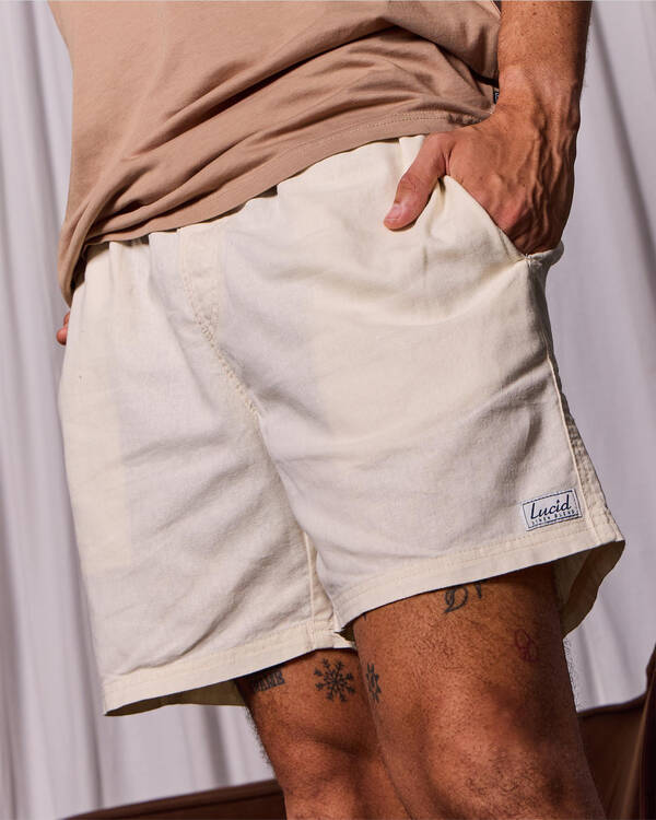 Lucid Refined Elastic Waist Shorts for Mens