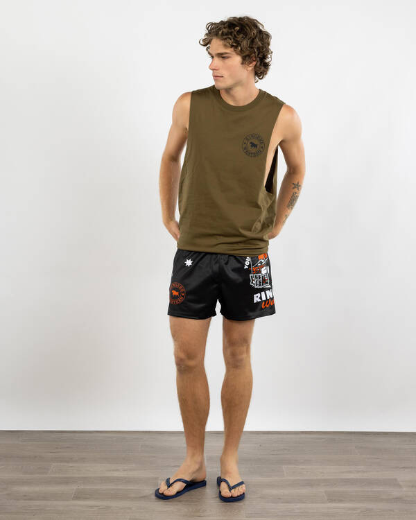 Ringers Western Young And Dumb Footy Shorts for Mens