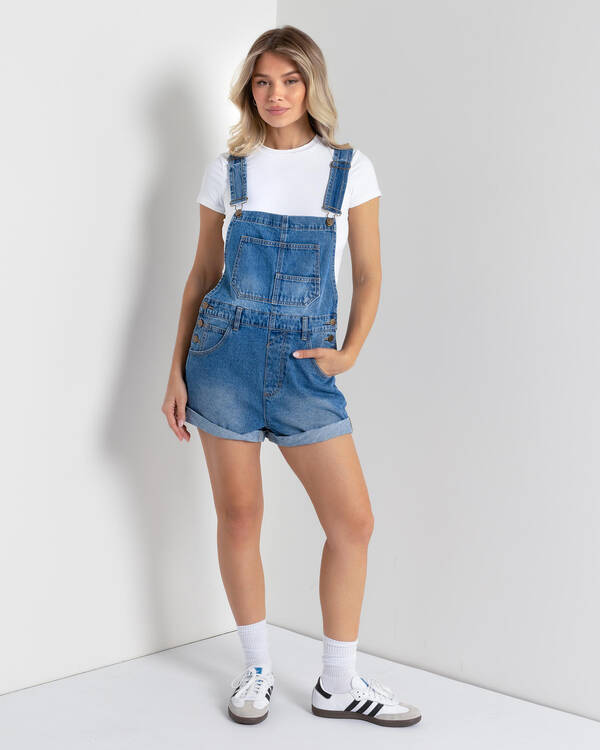 DESU Hallie Roll Up Overalls for Womens