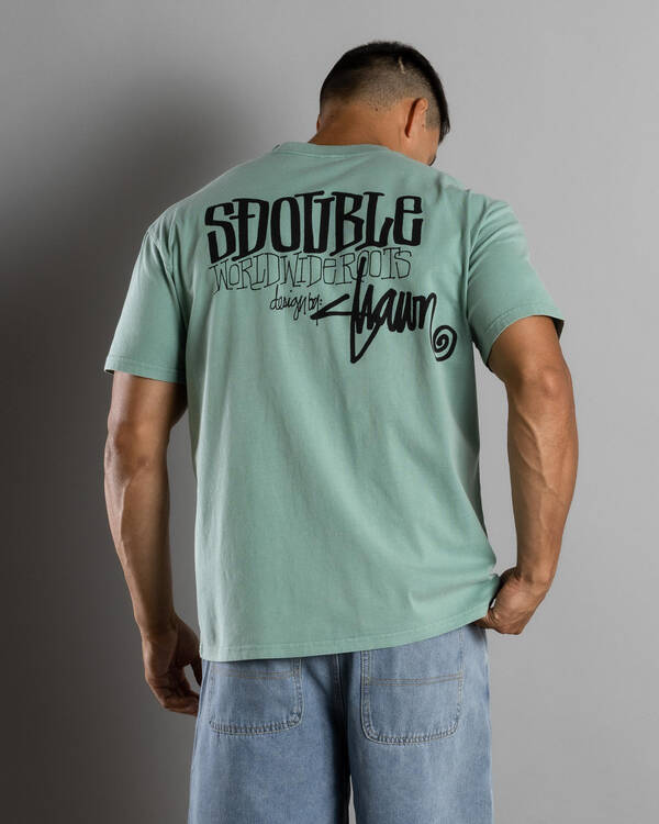 S-Double World Wide Roots T-Shirt for Mens