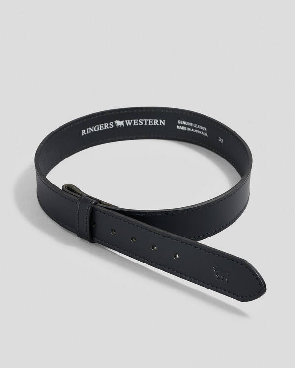 Ringers Western Tibbs Leather Belt Strap for Mens