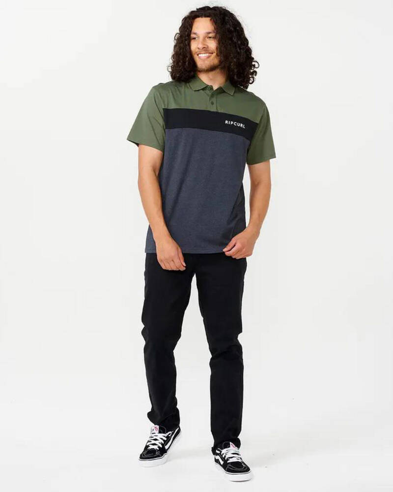 Rip Curl Undertow Panel Polo Shirt for Mens